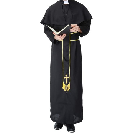 kostium księdza halloween karnawał 3el