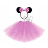KOSTIUM MYSZKA MIKI MINNIE MINI 40CM JASNY RÓŻ 2eb