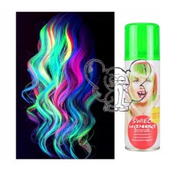 FARBA FLUORESCENCYJNA ŚWIECĄCA CIEMNOŚCI ZIELONA