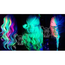 FARBA FLUORESCENCYJNA neonowa NIEBIESKA