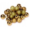 Bombka BOMBKI zestaw 14 sztuk na choinke ZŁOTE MIX