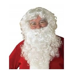 PERUKA i BRODA WĄSY MIKOŁAJA MIKOŁAJKI MIKOŁAJ LUX