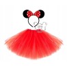 KOSTIUM MYSZKA MIKI MINNIE MINI 40CM CZERWONA 2eb