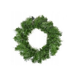 WIENIEC NA DRZWI DO ZDOBIENIA ZIELONY CHOINKA 54CM