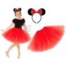 KOSTIUM MYSZKA MIKI MINNIE MINI 40CM CZERWONA 2eb