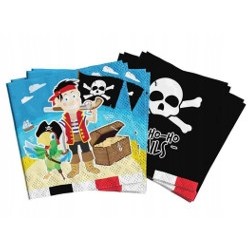 SERWETKI PAPIEROWE PIRACI PIRACKIE PIRAT ARR 20SZT