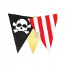 GIRLANDA FLAGI PIRACKIE PROPORCZYKI BANER 150CM