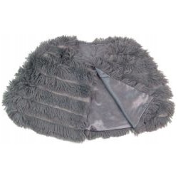 NARZUTKA FUTERKO ETOLA BOLERKO FUTRO SZARE