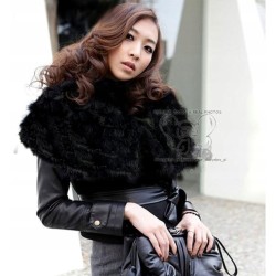 NARZUTKA FUTERKO ETOLA BOLERKO FUTRO SZARE