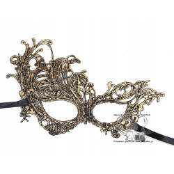 KOSTIUM STRÓJ MOTYLA MOTYL żół nieb 135x110 maska złota opaska czułki