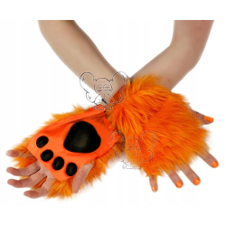 KOSTIUM STRÓJ WIEWIÓRKA WIEWIÓRKI OGON USZY łapy rękawiczki włochate