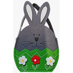 koszyk wielkanocny filcowy zając duży