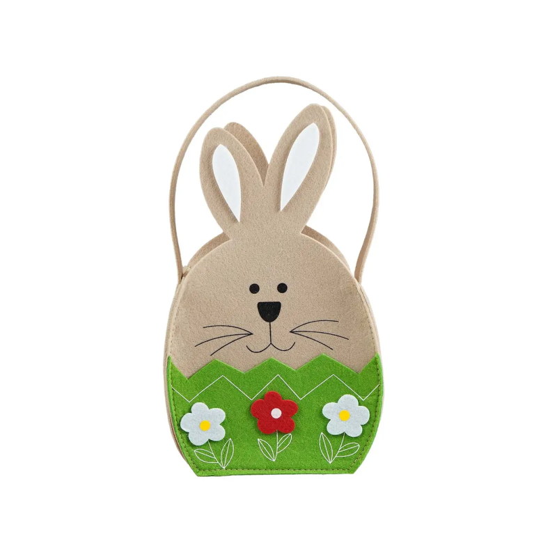 koszyk wielkanocny filcowy zając gigant 28cm