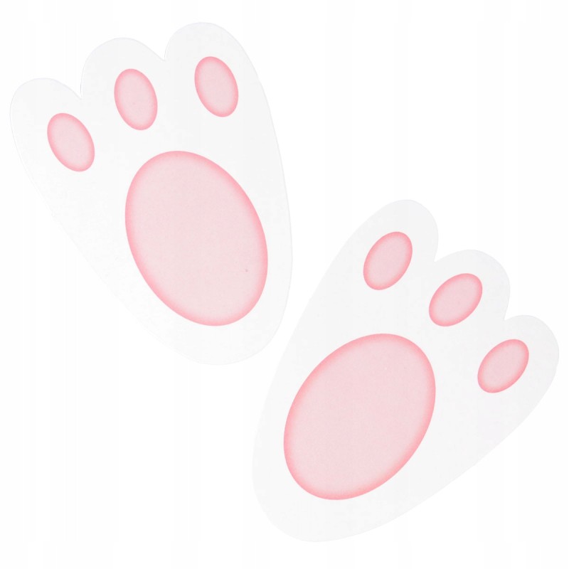 ŁAPKI ŁAPY KRÓLIKA ŚLADY WIELKANOC 20 SZTUK