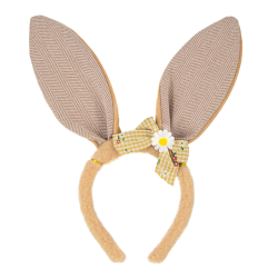 STRÓJ KRÓLIKA KRÓLIK WIELKANOC tradycyjny beż/róż 3el