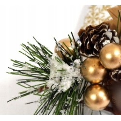 SERWETNIK ŚWIĄTECZNY BOŻE NARODZENIE ZŁOTY