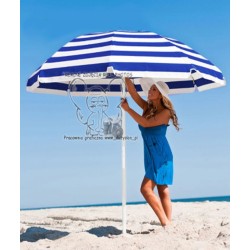 PARAWAN 12M + PARASOL 160cm + MŁOTEK NAVY kotwice