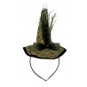 kapelusz CZAROWNICY opaska HALLOWEEN KHAKI DYNIE