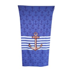 PARAWAN PLAŻOWY kotw 12m + RĘCZNIK kotwica + młotek