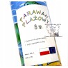 PARAWAN PLAŻOWY 8m kotw + ręcznik muszle + młotek
