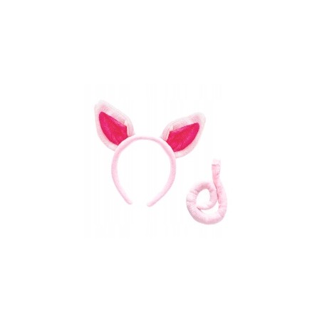 STRÓJ ZESTAW PROSIACZEK ŚWINKA FARMA USZY OGON