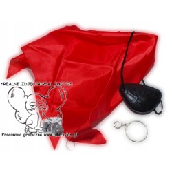 AKCESORIA PIRAT PIRATKA OPASKA KOLCZYK CHUSTA