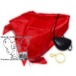 KOSTIUM STRÓJ PIRATKA PIRATKI 7EL CZERWONA 40CM BP