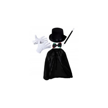 KOSTIUM STRÓJ MAŁEGO MAGIKA MAGIK CZARY 5EL