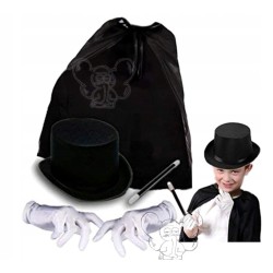 KOSTIUM STRÓJ MAŁEGO MAGIKA MAGIK CZARY 5EL