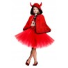 KOSTIUM diabła DIABLICY PELERYNA TUTU HALLOWEEN 40