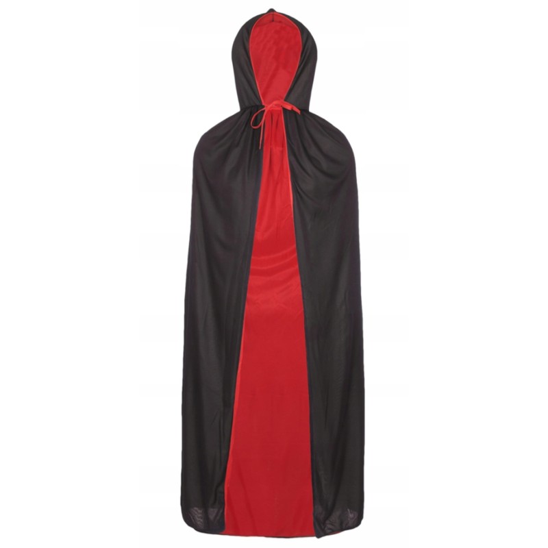 peleryna kostium 2 stronna z kapturem 175cm