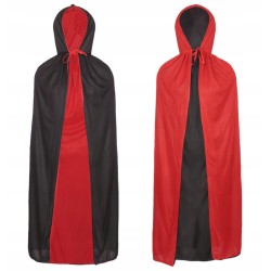 peleryna kostium 2 stronna z kapturem 175cm