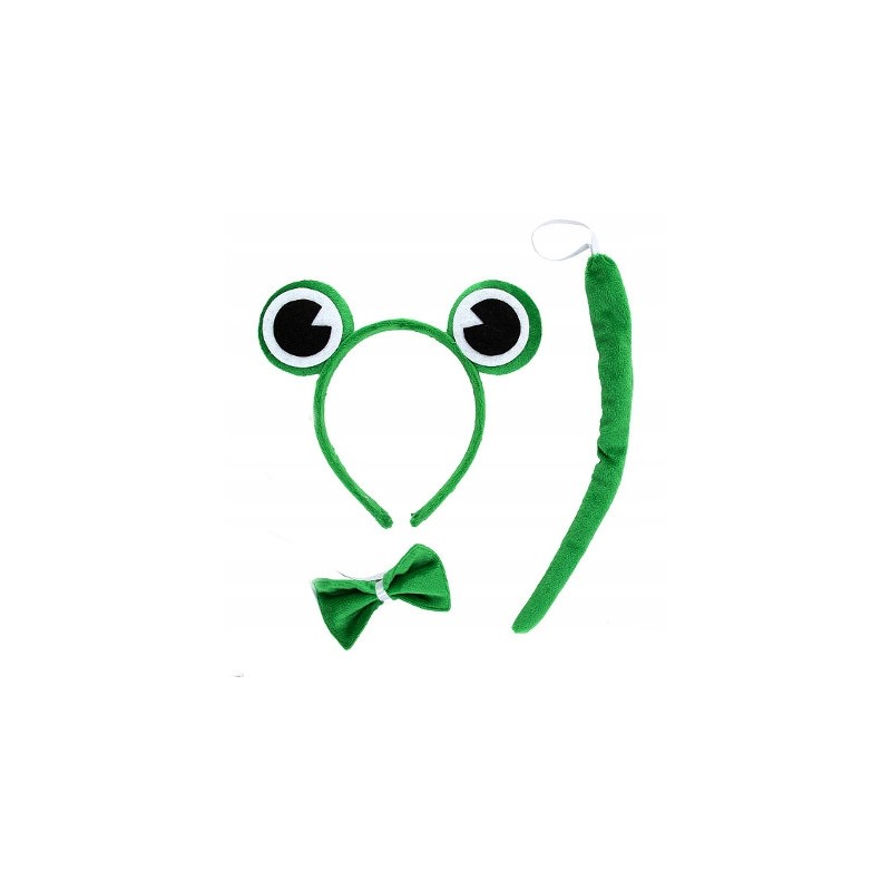 STRÓJ żaby żaba kermit jaszczurka GEKSON MONIKA