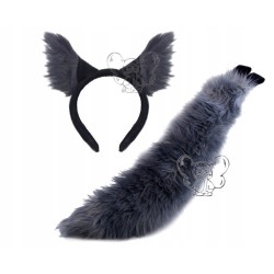 KOSTIUM WILKA OPASKA OGON SPÓDNICZKA 30 CM BP WILK