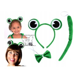 STRÓJ żaby żaba kermit jaszczurka GEKSON MONIKA