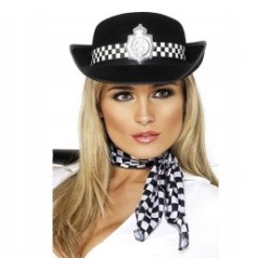 CZAPKA damska POLICJANTKI POLICJANT KAPELUSZ FILC