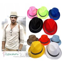 KAPELUSZ JACKSON CAPONE TRILBY FEDORA ciemny zielony p-y