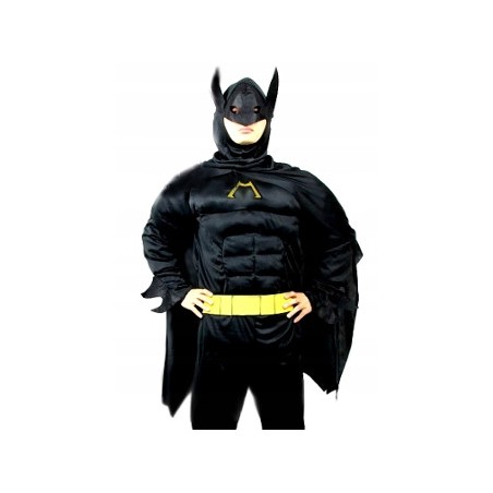 KOSTIUM M Z MIĘŚNIAMI XL NIETOPERZ BOHATER