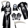 kostium przebranie krzyk szkielet kościotrup halloween