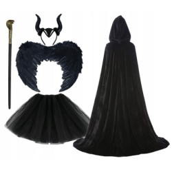 KOSTIUM MALEFICENT DIABOLIN CZAROWNICA 40/O/S/KP/W
