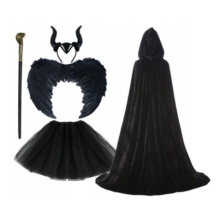 KOSTIUM MALEFICENT DIABOLIN CZAROWNICA 40/O/S/KP/W