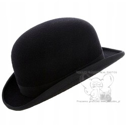 MELONIK KAPELUSZ CZARNY FILC IMPREZA