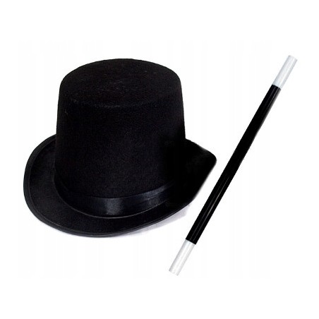 AKCESORIA MAGIKA CYLINDER RÓŻDŻKA MAGIK HALLOWEEN