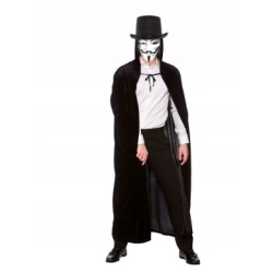 kostium Vendetta Anonymous Fawkes ACTA HALLOWEEN B