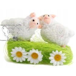 BARAN BARANEK WIELKANOCNY PLUSZ 2SZT WIELKANOC