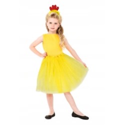 KOSTIUM KURCZAK KURCZACZEK WIELKANOC FARMA 40CM 2E