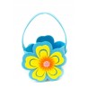 KOSZYCZEK wielkanoc KOSZYK FILC FILCOWY KWIAT NIEB