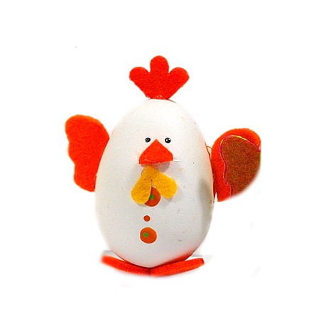 JAJKO KURCZAK KOGUCIK WIELKANOC PISANKA FILC