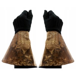 RĘKAWICZKI Z MANKIETAMI RYCERZ KAT MUSZKIETER uniwersalne eko skóra