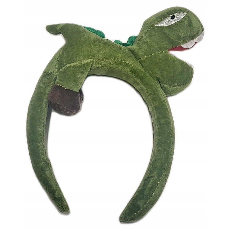 opaska dinozaur pluszowa miękka